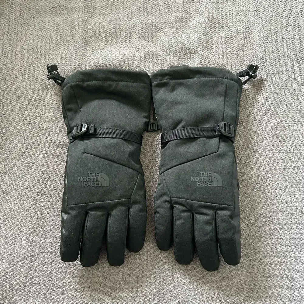 The North Face Montana Etip Gore Tex Gloves Black Women's Large Ski Winter